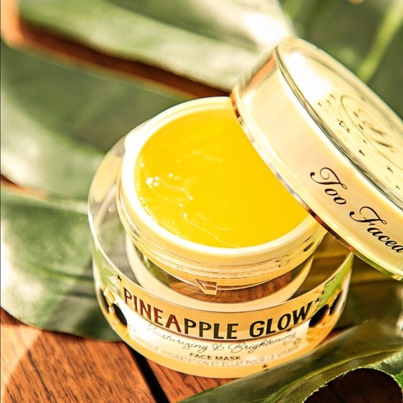 🚨BLACK FRIDAY SALE🚨PRICE FIRM🚨🆕PINEAPPLE GLOW Moisturizing Brightening Mask - Picture 3 of 7